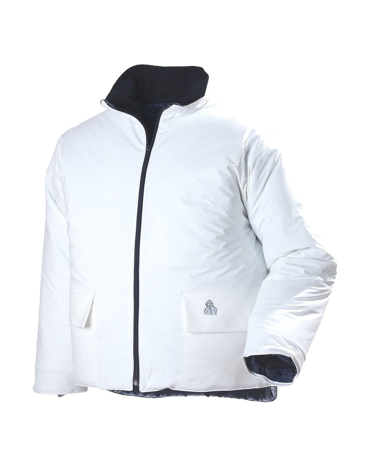 Chaqueta Acolchada Alimentación Con Bolsillos