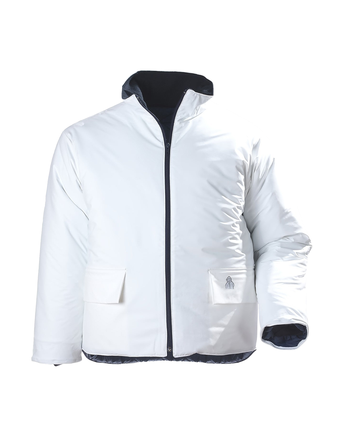 Chaqueta Acolchada Alimentación Con Bolsillos